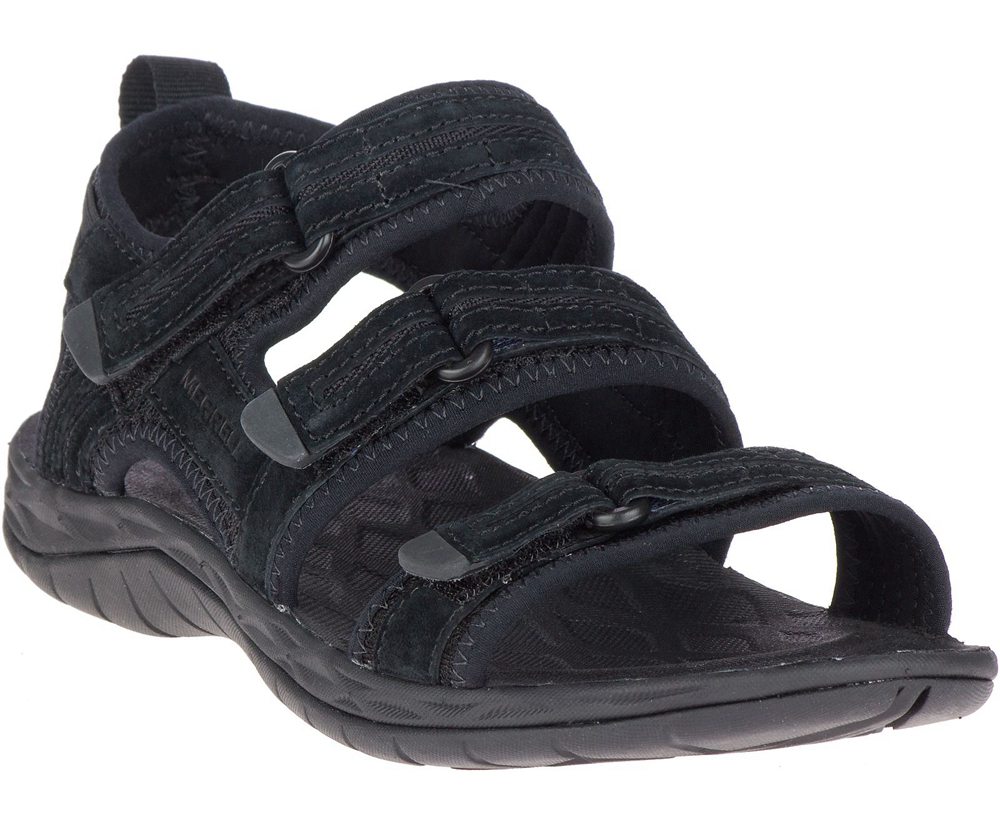 Merrell Sandals Black - Siren 2 Strap - Womens 42QVNLKIE